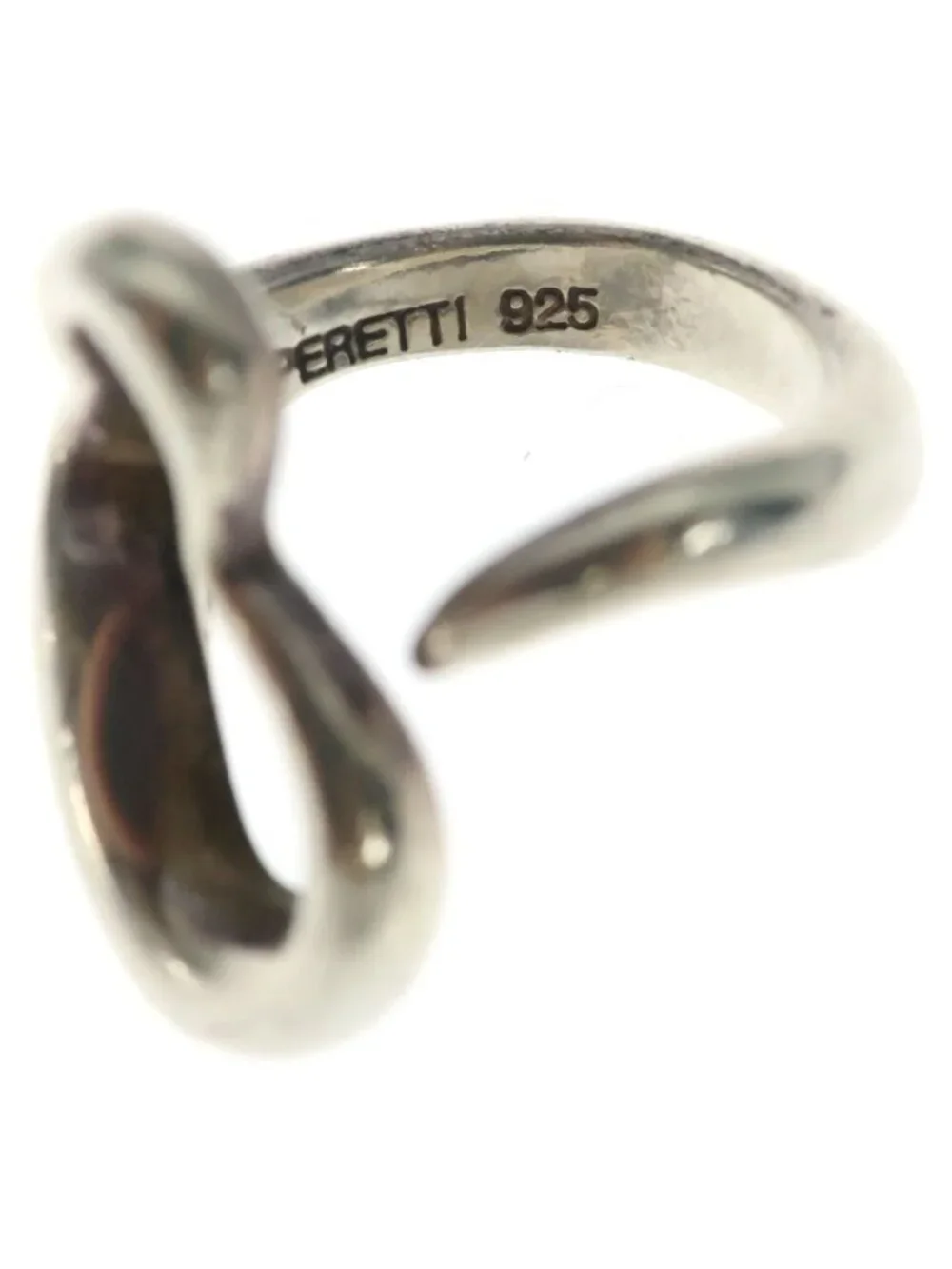Tiffany & Co Open Heart Ring Silver